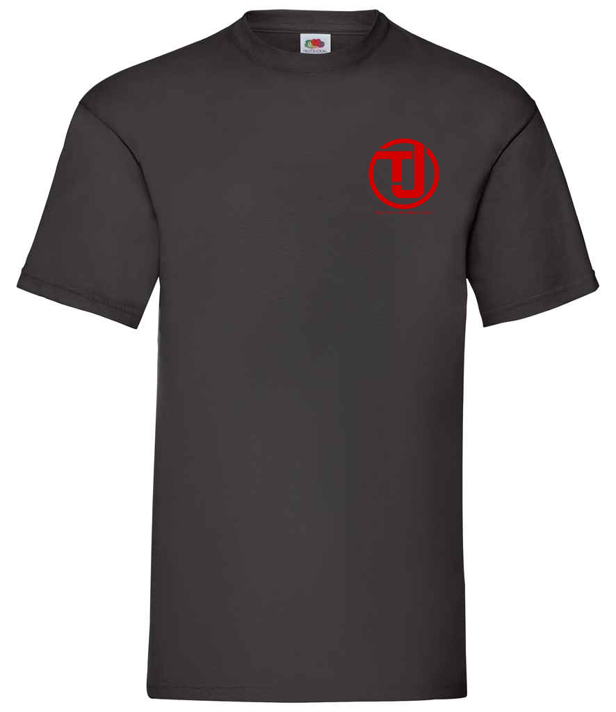 TJ Black T-Shirt - TSS Sport of Caerphilly. Suppliers of school ...